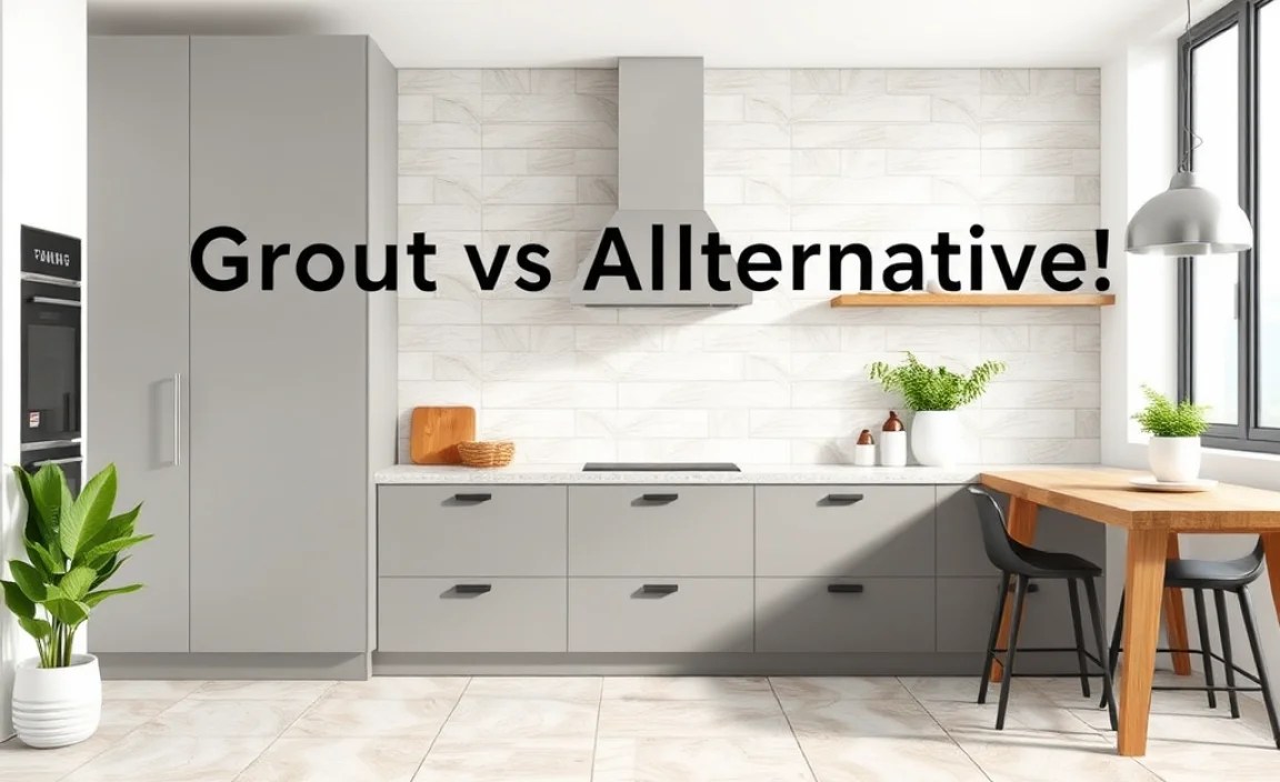 Grout vs. Alternatives: A Comparative Table