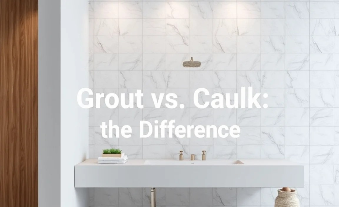Grout vs. Caulk: What&rsquo;s the Difference?
