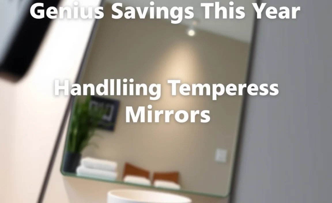 Handling Tempered Glass Mirrors