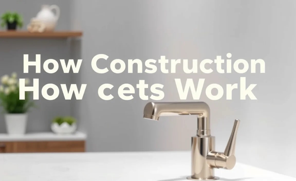 How Construction Faucets Work: A Simple Guide