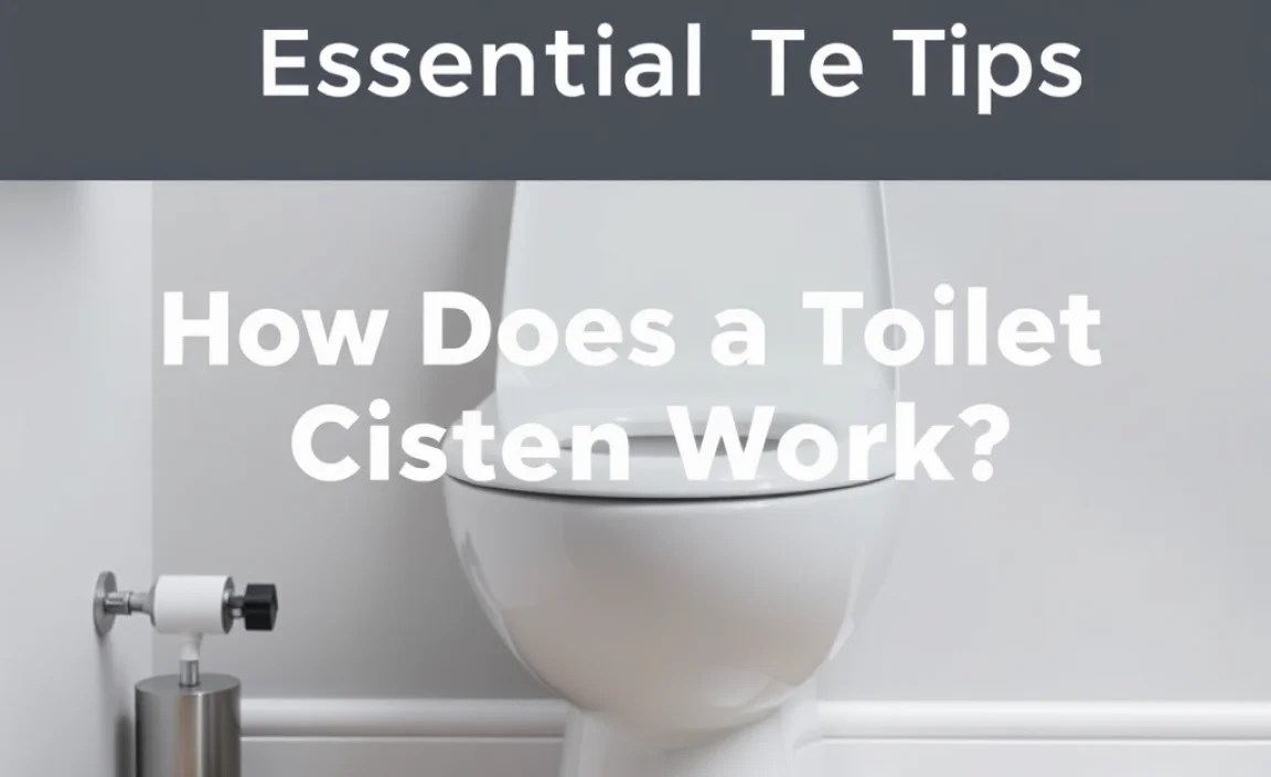 How Does a Toilet Cistern Work?