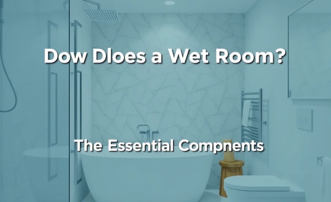 How Does a Wet Room Work? The Essential Components