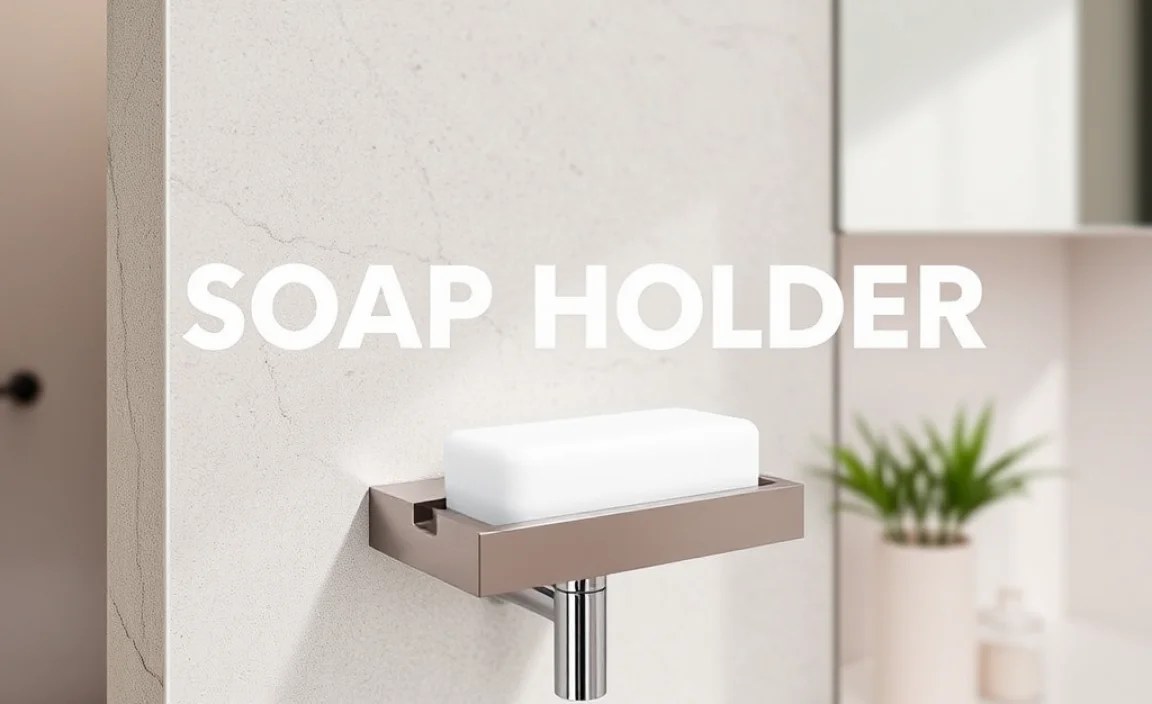 How is a Soap Holder Installed (Simplified Construction Process)?