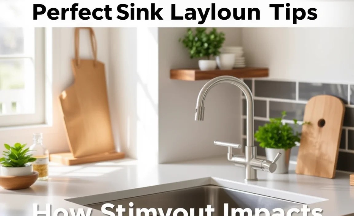 How Sink Layout Impacts Kitchen Workflow