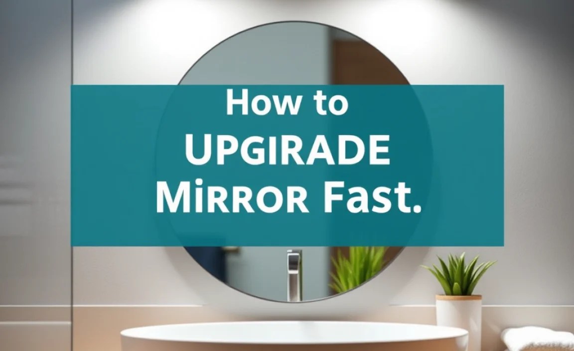 How to “Upgrade Mirror Fast”: Step-by-Step Techniques