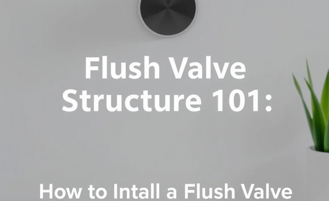 How to Install a Flush Valve