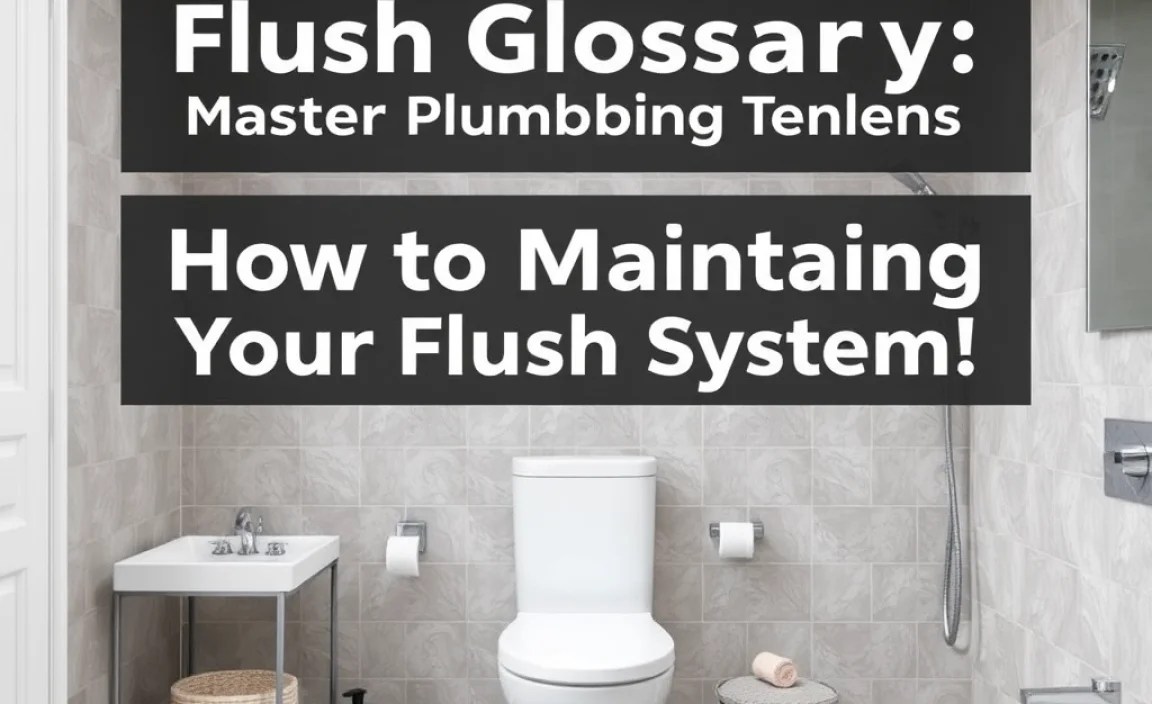 How to Maintain Your Flush System