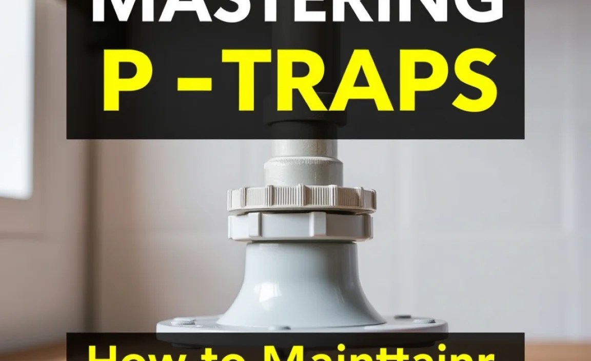 How to Maintain Your P-Trap