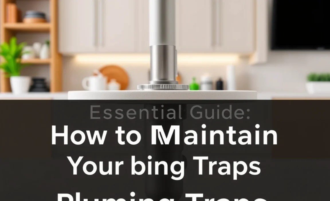 How to Maintain Your Plumbing Traps