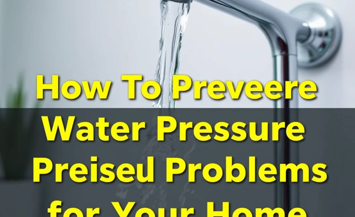 How To Prevent Water Pressure Problems