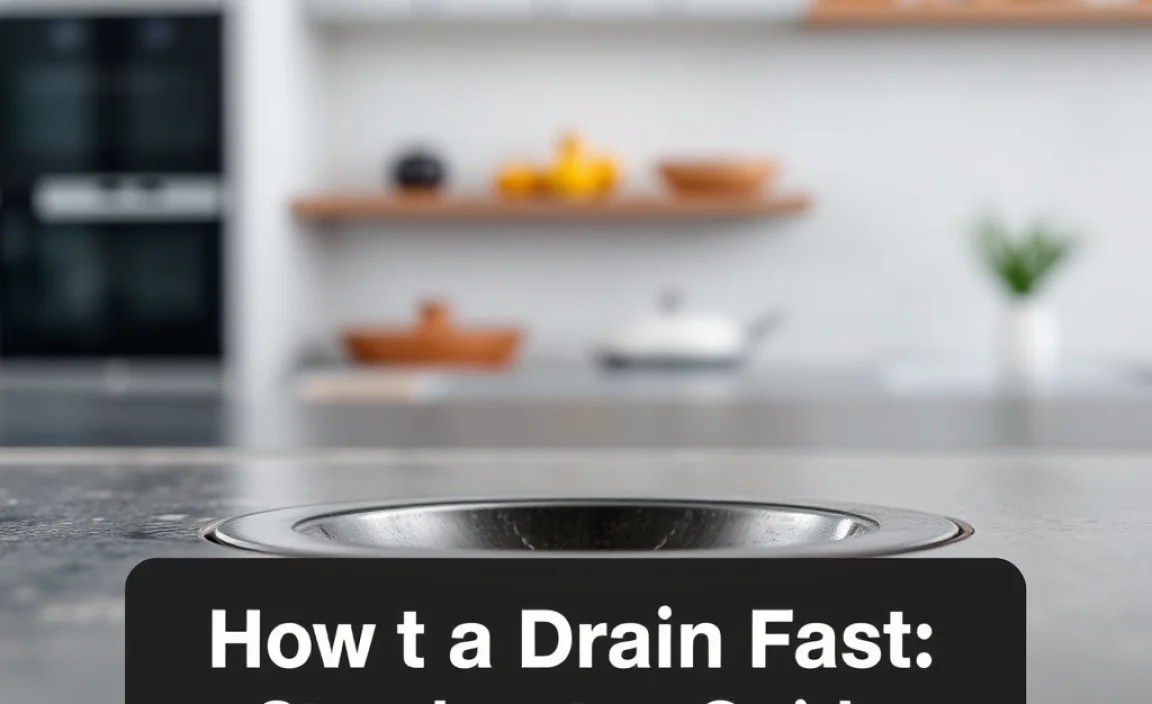 How to Seal a Drain Fast: Step-by-Step Guide