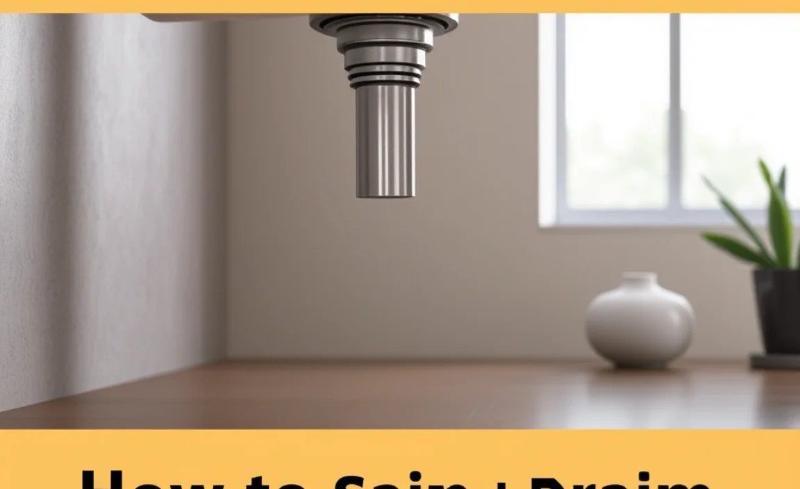 How to Seal a Sink Drain (Underneath)