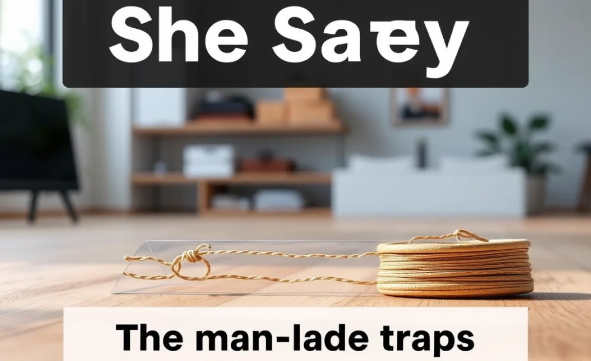 Human-Made Traps And Their Uses