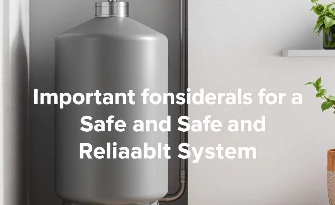 Important Considerations for a Safe and Reliable System
