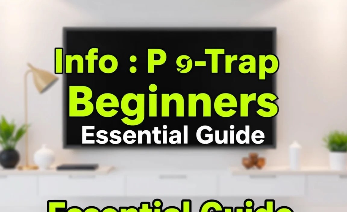 Info of P-Trap for Beginners: Essential Guide