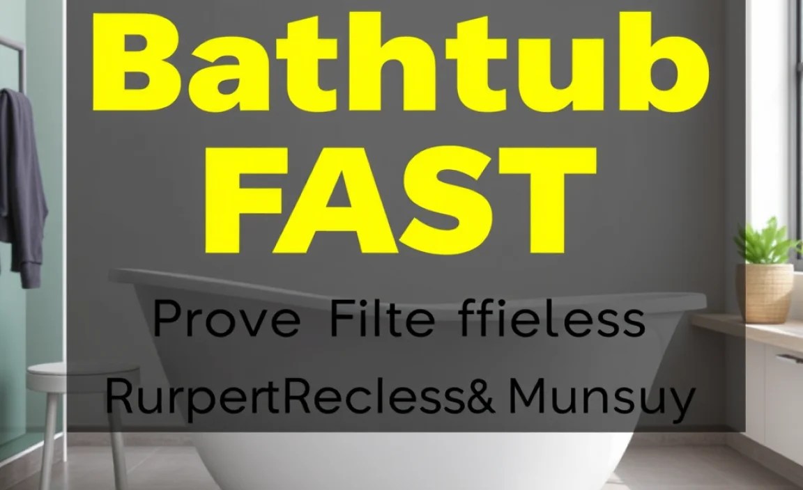 Install Bathtub Fast: Proven Effortless Method