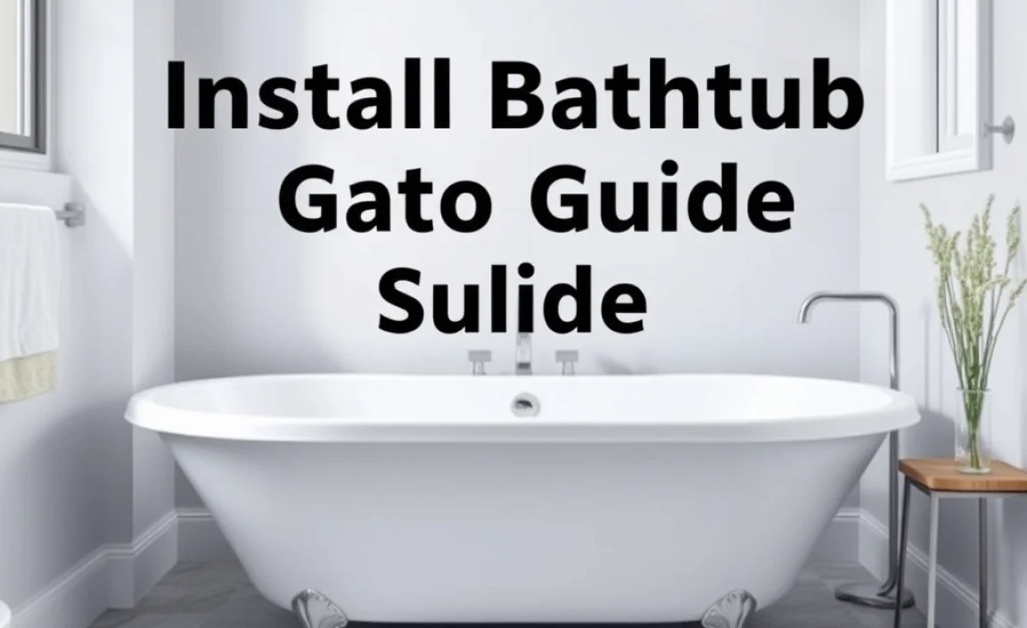 Install Bathtub Guide: Proven Effortless Solution
