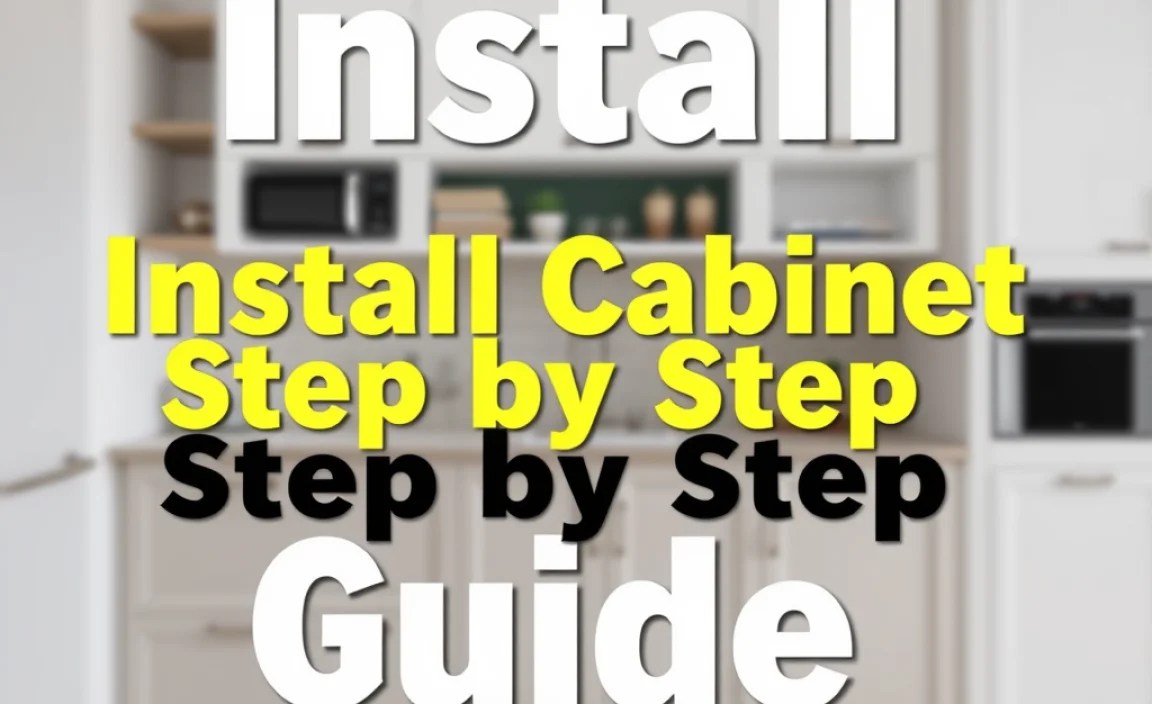 Install Cabinet Step by Step: Effortless Guide