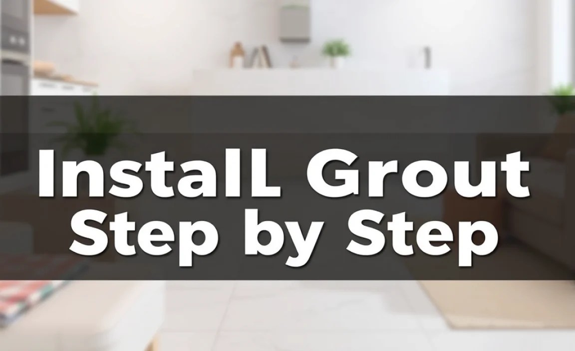Install Grout Step by Step: Proven Essential Guide