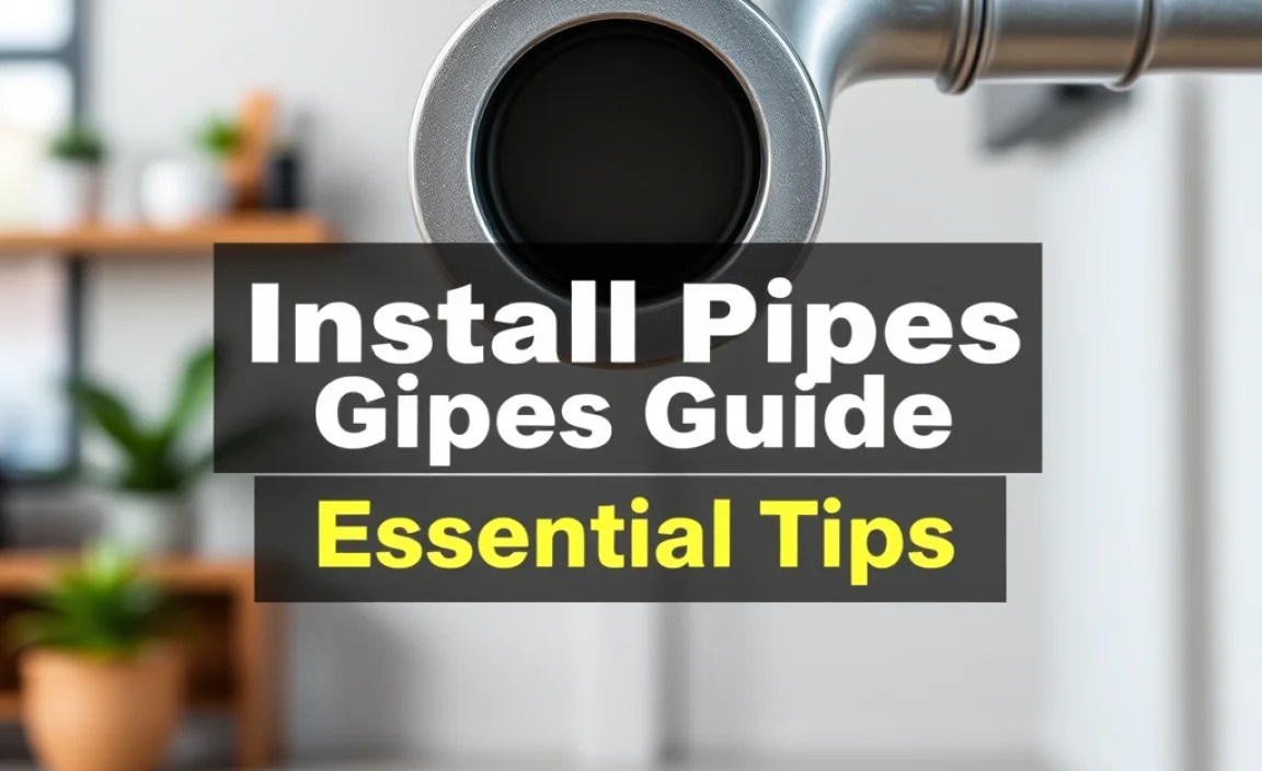 Install Pipes Guide: Essential Tips
