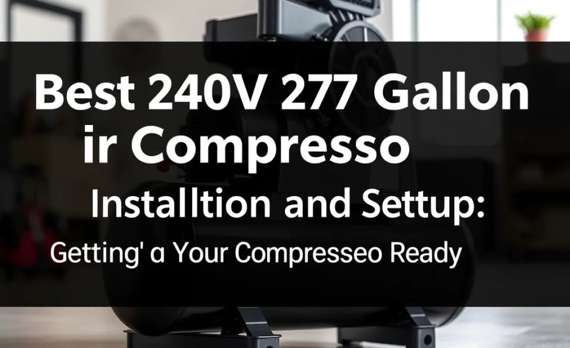 Installation and Setup: Getting Your Compressor Ready