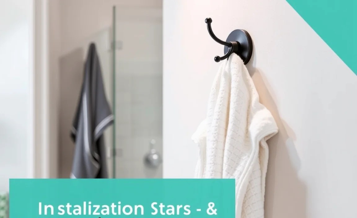Installation Step-by-Step: Mounting Your Robe Hooks Securely