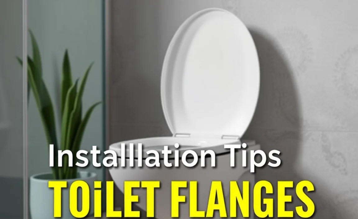 Installation Tips For Toilet Flanges
