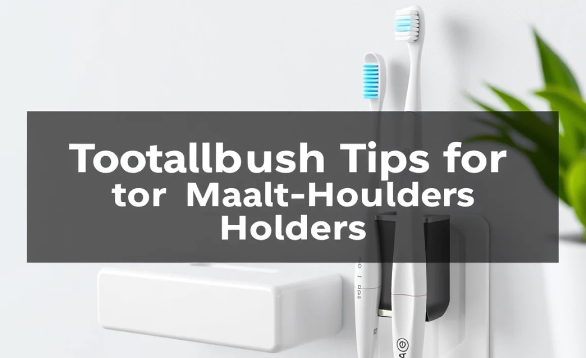 Installation Tips for Wall-Mounted Holders