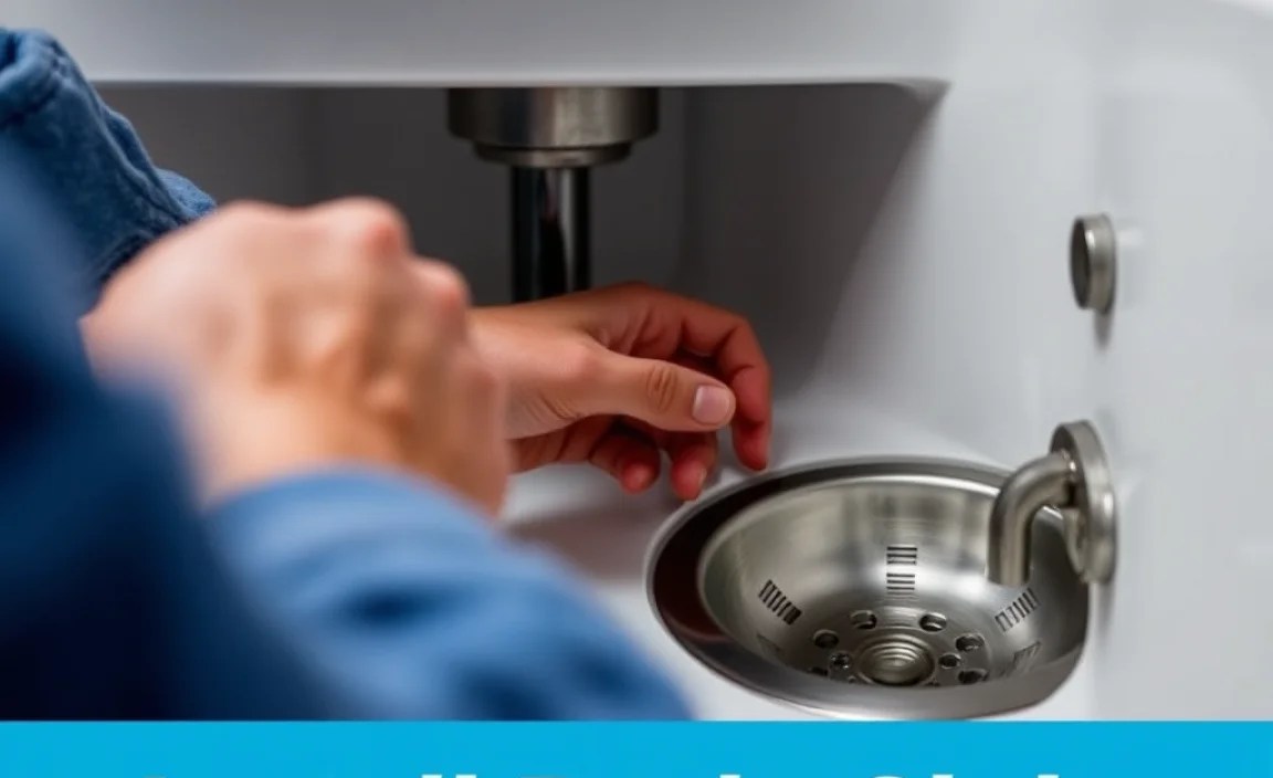 Installing a Kitchen Sink Strainer Drain