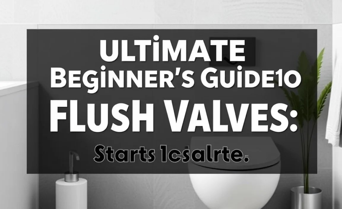 Installing a New Flush Valve