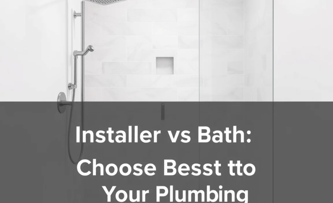 Installing a New Shower