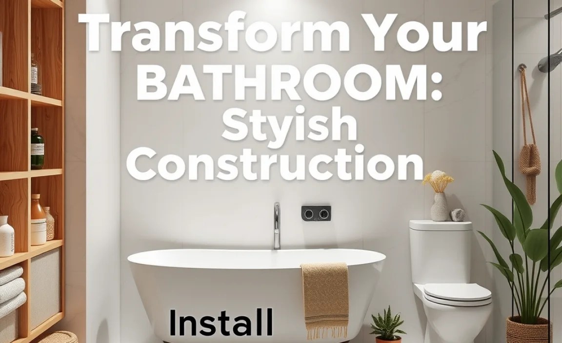 Installing Bathroom Fixtures