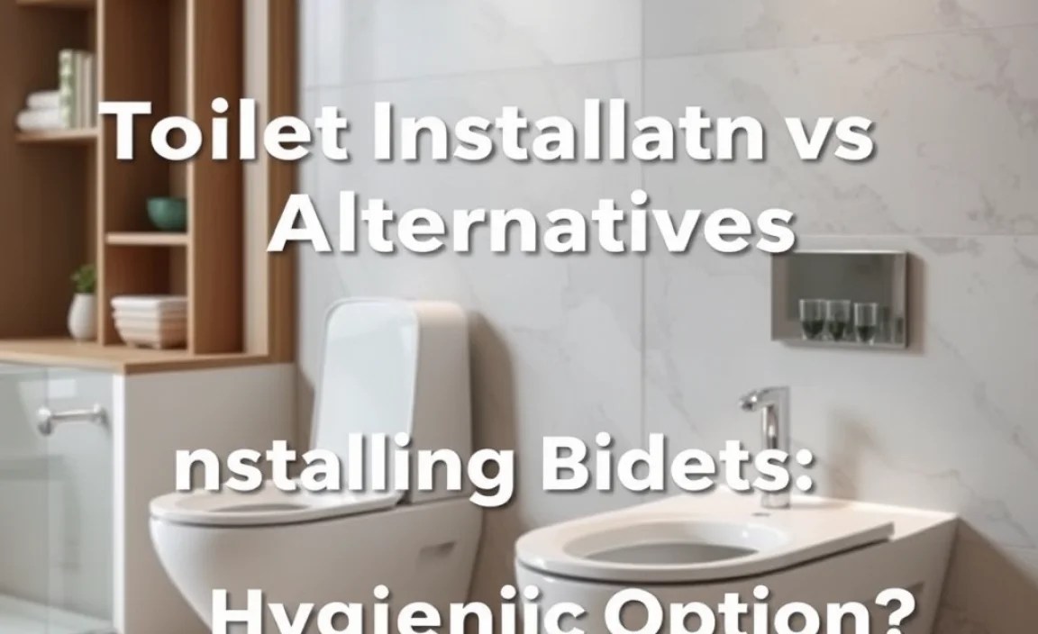 Installing Bidets: A Hygienic Option