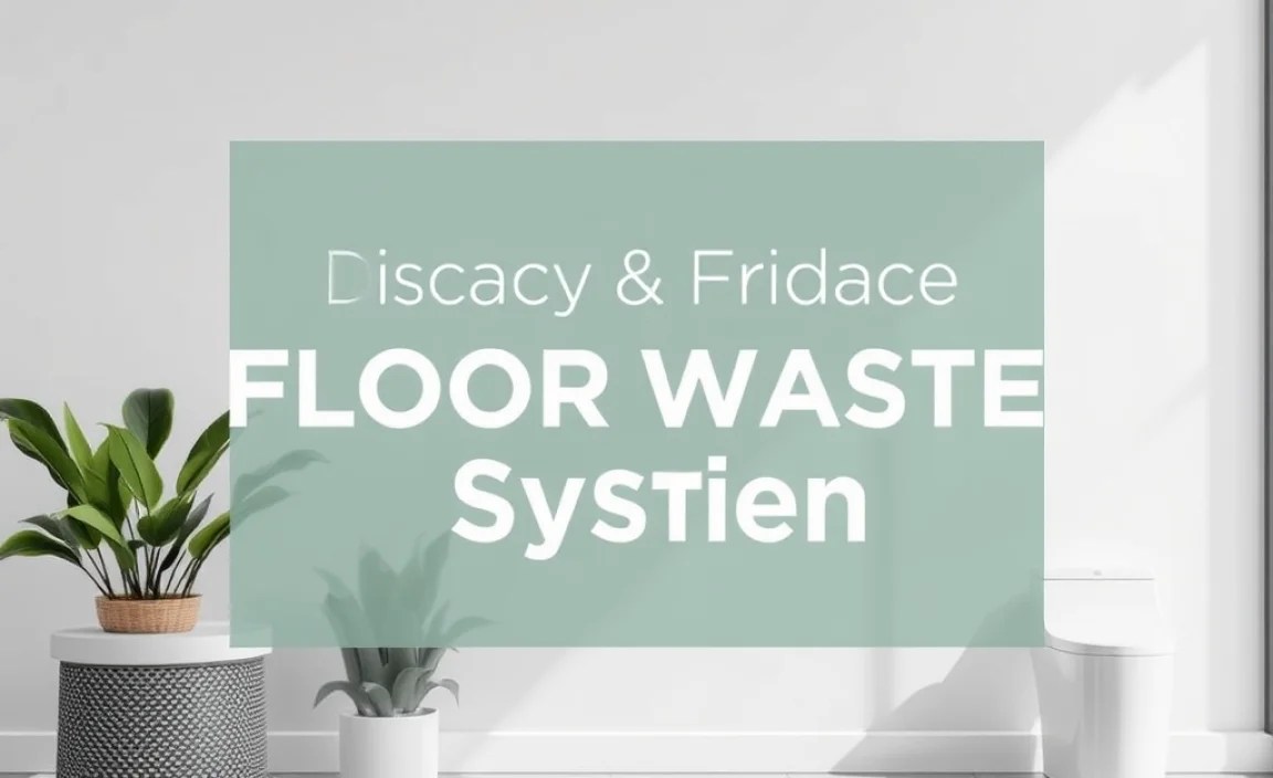 Installing Floor Waste Systems