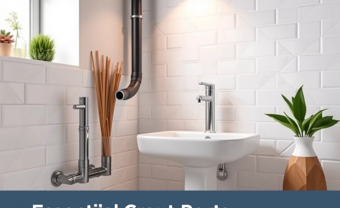 Installing Grout Parts in Plumbing