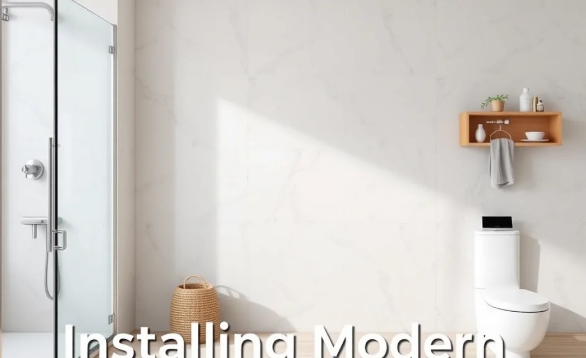 Installing Modern Bathroom Accessories: DIY Tips