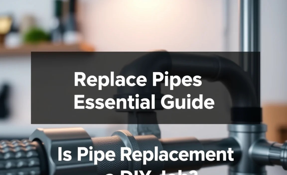 Is Pipe Replacement a DIY Job?