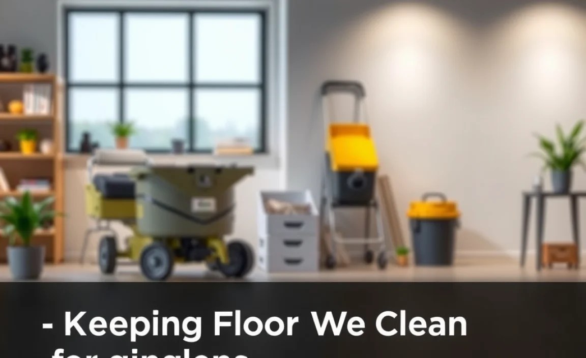 Keeping Floor Waste Clean