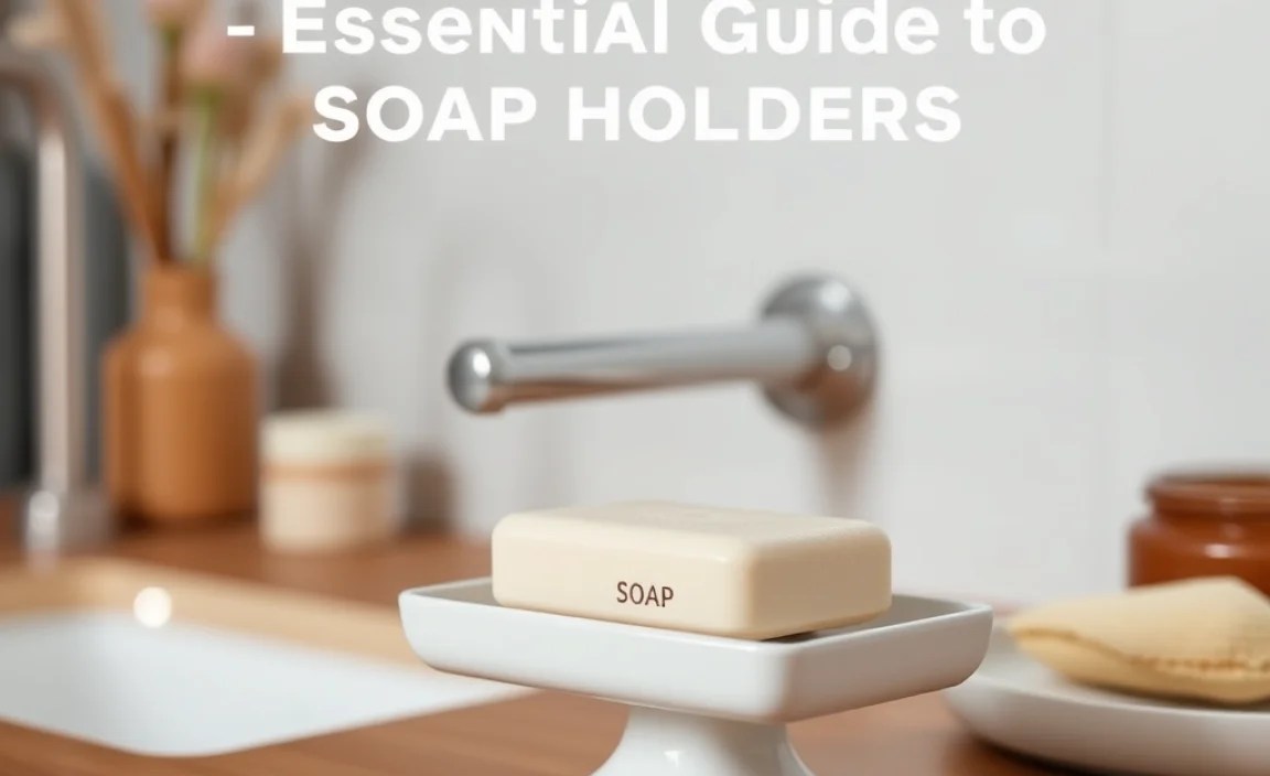 Keeping Your Soap Holder Clean