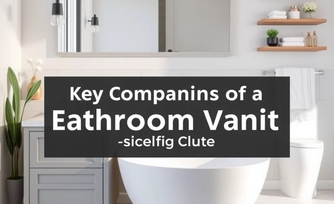 Key Components of a Bathroom Vanity