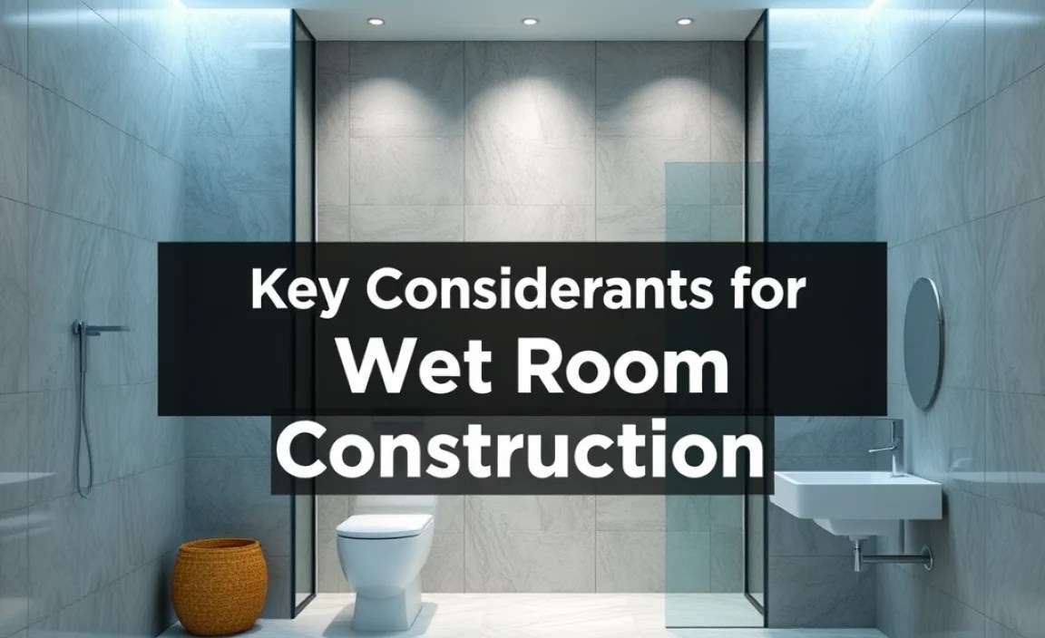 Key Considerations for Wet Room Construction