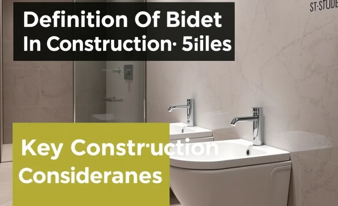 Key Construction Considerations for Bidet Installation
