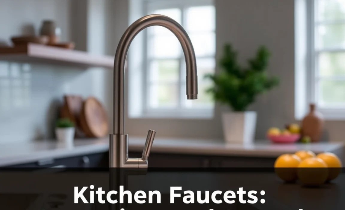 Kitchen Faucets: Convenience and Control