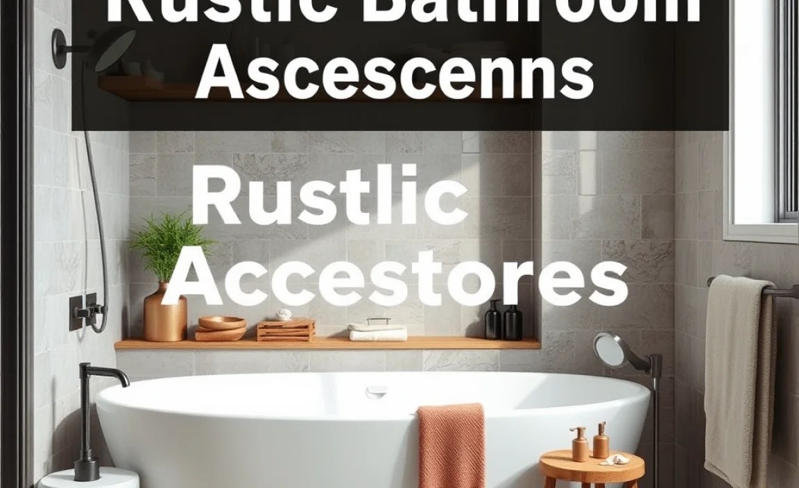 Latest Trends in Rustic Bathroom Accessories