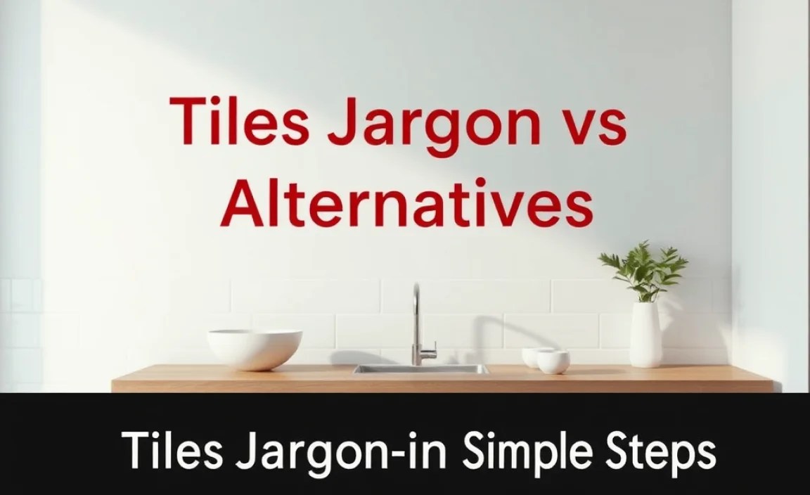 Learning Tiles Jargon in Simple Steps
