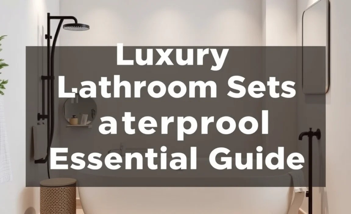 Luxury Bathroom Sets Waterproof: Essential Guide