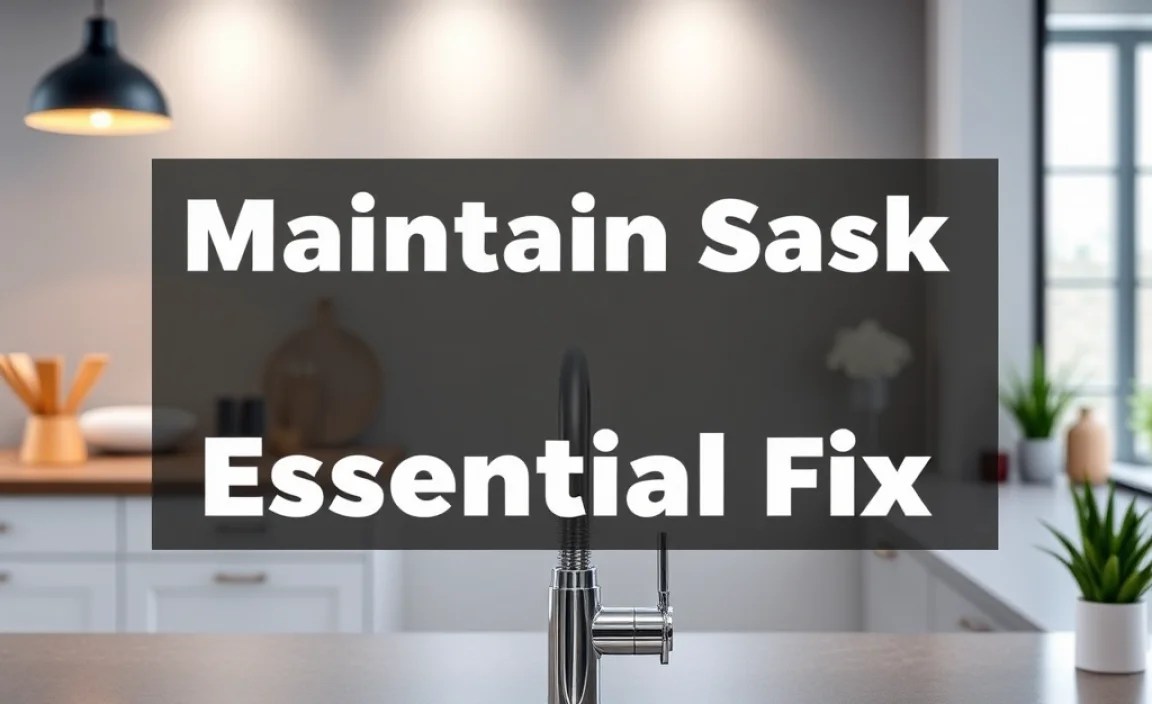 Maintain Sink Fast: Genius Essential Fix
