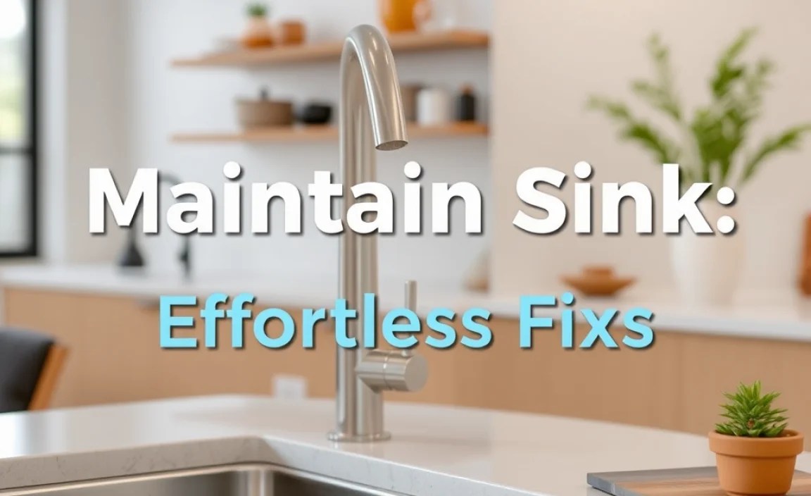 Maintain Sink Near Me: Effortless Fixes