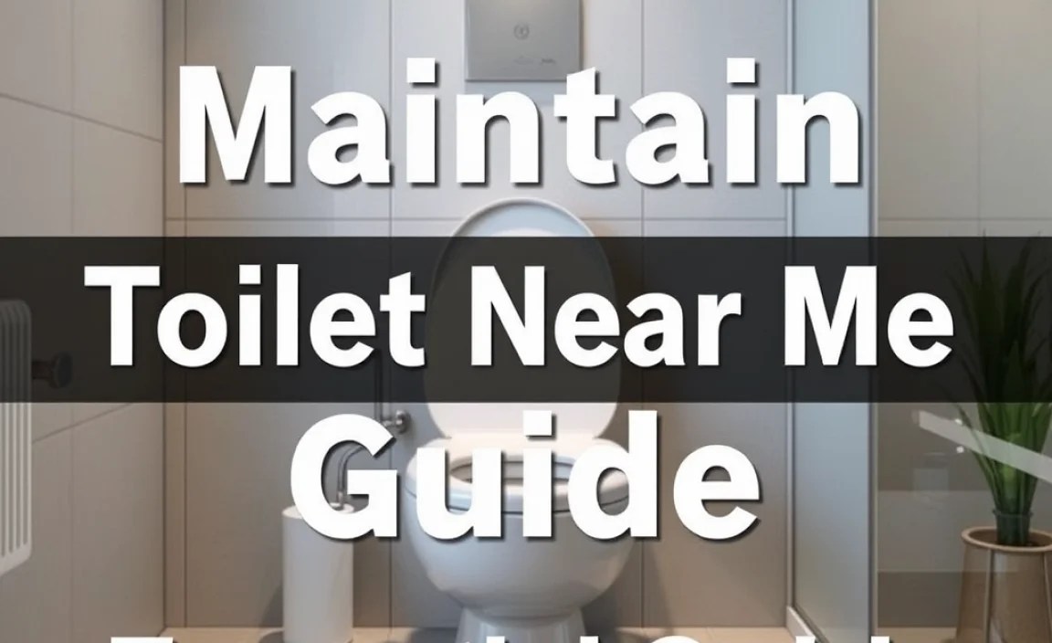 Maintain Toilet Near Me: Essential Guide