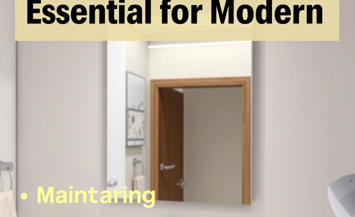 Maintaining and Cleaning Mirrors